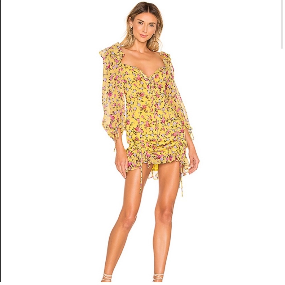 For Love & Lemons Beaumont mini dress size XS